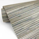 A-Street Prints Ranong Champagne Grasscloth Wallpaper - SKU 2829-82041