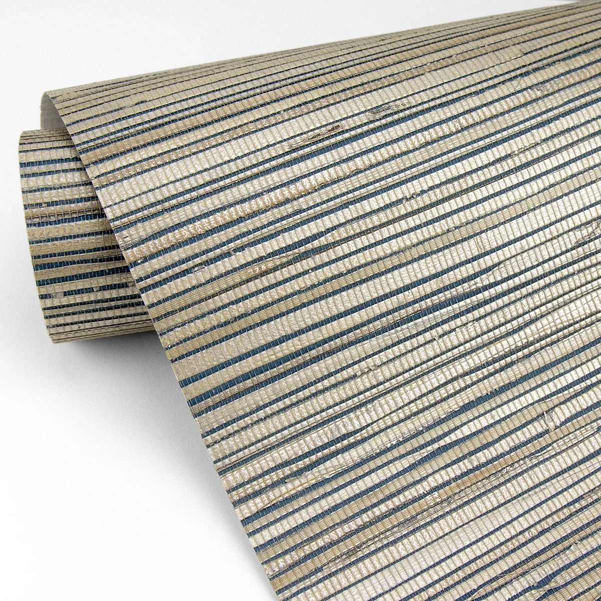 A-Street Prints Ranong Champagne Grasscloth Wallpaper - SKU 2829-82041