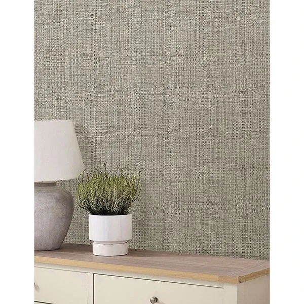 A-Street Prints Rattan Coffee Woven Wallpaper - SKU 2908-24941