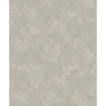 A-Street Prints Rauta Silver Hexagon Tile Wallpaper - SKU 4105-86656