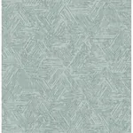 A-Street Prints Retreat Denim Quilted Geometric Wallpaper - SKU 4122-27036