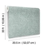 A-Street Prints Retreat Denim Quilted Geometric Wallpaper - SKU 4122-27036