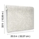 A-Street Prints Retreat Grey Quilted Geometric Wallpaper - SKU 4122-27034