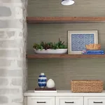 A-Street Prints Reynier Pewter Hemp Wallpaper | Wallpaper Twins A-Street Prints Reynier Pewter Hemp Wallpaper - SKU 4155-72824