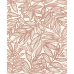 A-Street Prints Rhythmic Coral Leaf Wallpaper | Wallpaper Twins A-Street Prints Rhythmic Coral Leaf Wallpaper - SKU 4146-27232