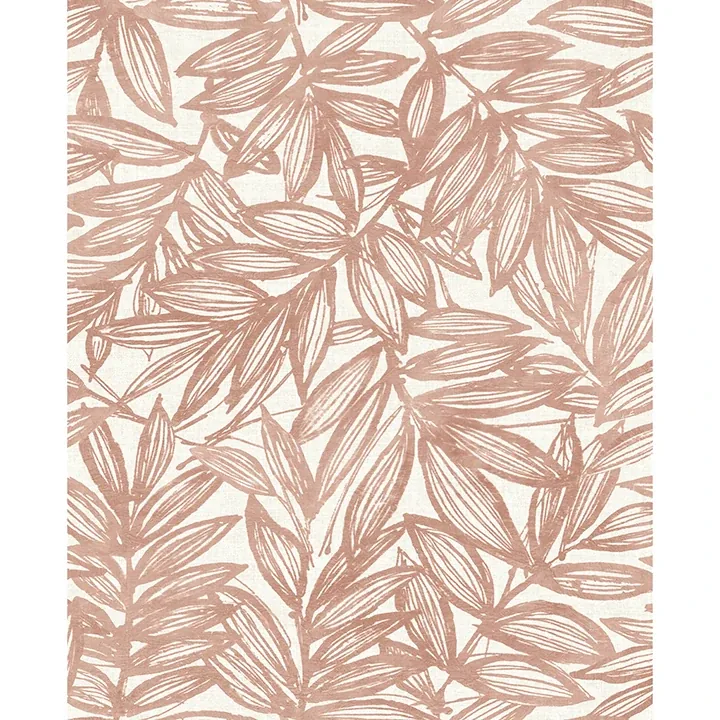 A-Street Prints Rhythmic Coral Leaf Wallpaper - SKU 4146-27232