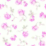 A-Street Prints Ribbon Rosa Chateau Rose Loose Roses Wallpaper - SKU AST6084