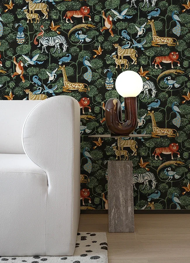 A-Street Prints Rigby Multicolor Jungle Animals Wallpaper - SKU 4135-27284