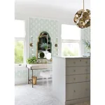 A-Street Prints Rion Green Trellis Wallpaper | Wallpaper Twins A-Street Prints Rion Green Trellis Wallpaper - SKU 2973-90605
