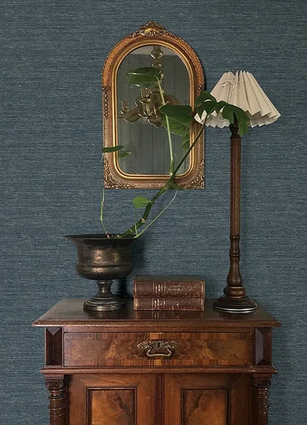 A-Street Prints Roderick Dark Blue Textured Wallpaper | Wallpaper Twins A-Street Prints Roderick Dark Blue Textured Wallpaper - SKU 4173-27649