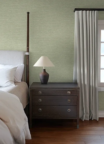 A-Street Prints Roderick Seafoam Textured Wallpaper - SKU 4173-27652