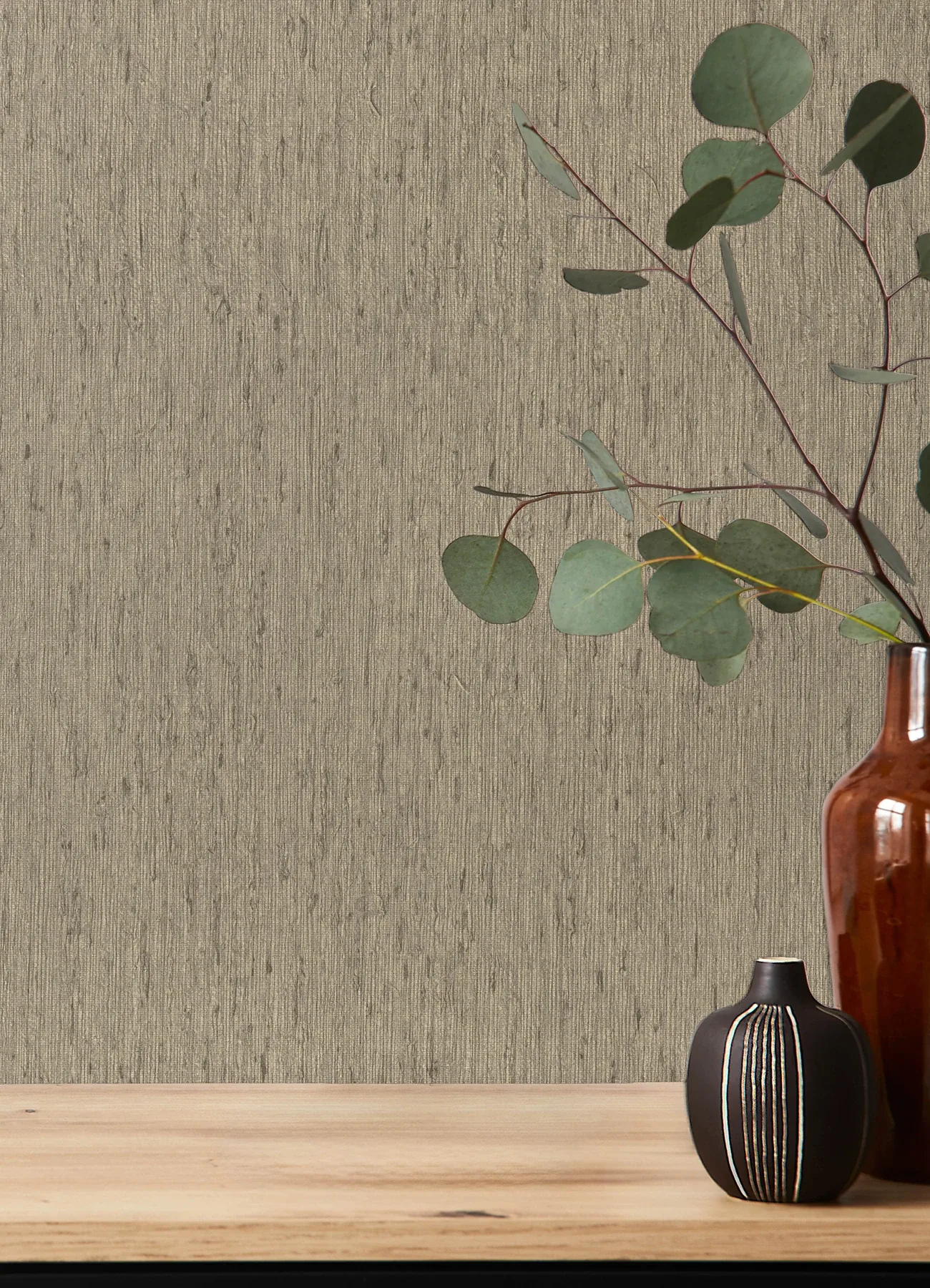 A-Street Prints Roison Dove Birch Bark Wallpaper - SKU 4202-571035