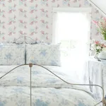 A-Street Prints Rosa Beaux Pastel Blue Large Bow Spot Wallpaper | Wallpaper Twins A-Street Prints Rosa Beaux Pastel Blue Large Bow Spot Wallpaper - SKU AST4113