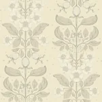 A-Street Prints Rosa Cream Floral Columns Wallpaper - SKU 4201-48009