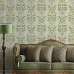 A-Street Prints Rosa Green Floral Columns Wallpaper | Wallpaper Twins A-Street Prints Rosa Green Floral Columns Wallpaper - SKU 4201-48010