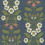 A-Street Prints Rosa Navy Floral Columns Wallpaper | Wallpaper Twins A-Street Prints Rosa Navy Floral Columns Wallpaper - SKU 4201-48013