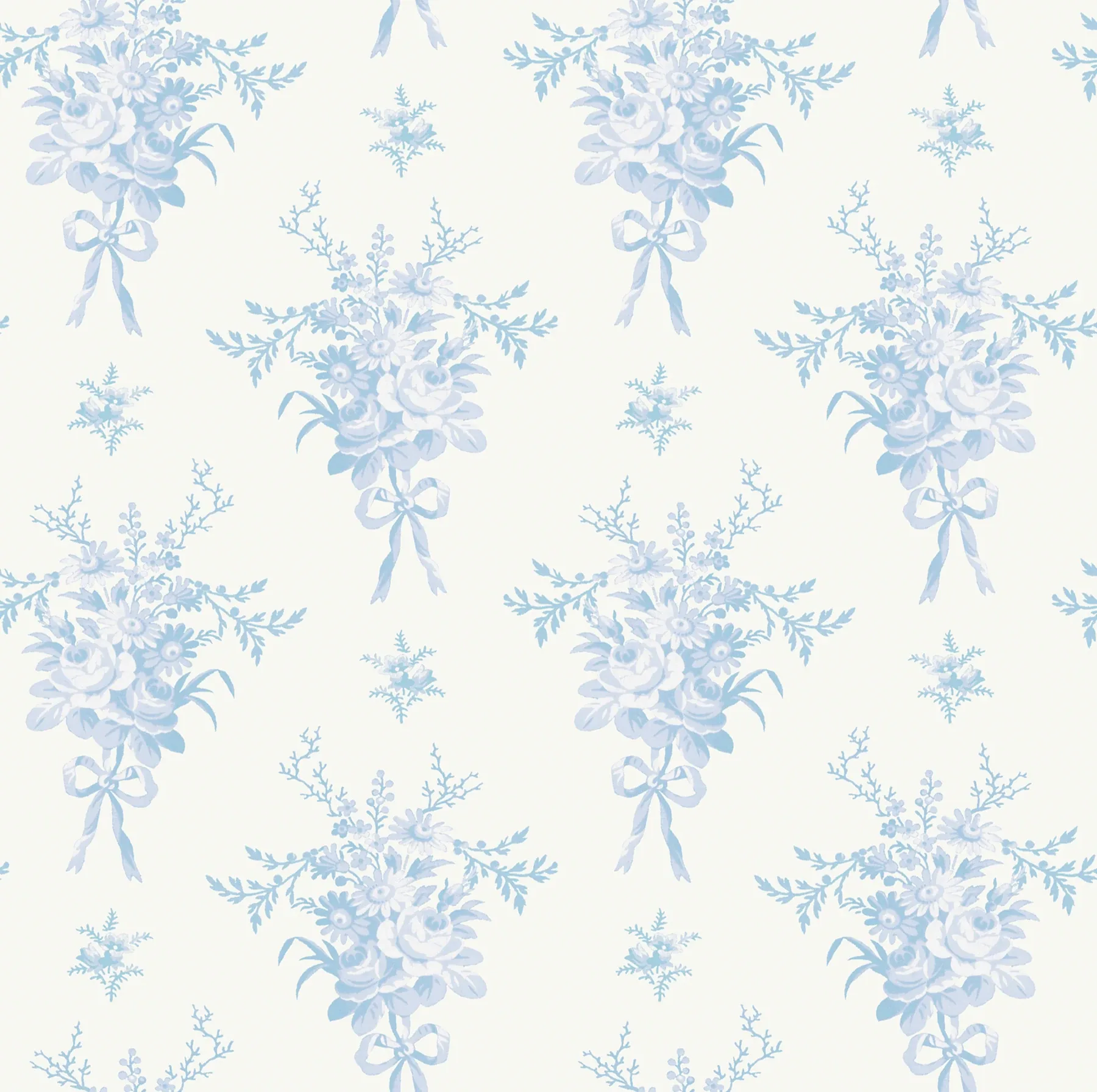 AST4651 | Rosie Arrangements Icey Winters Bouquet Toss Wallpaper