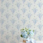 A-Street Prints Rosie Arrangements Icey Winters Bouquet Toss Wallpaper | Wallpaper Twins A-Street Prints Rosie Arrangements Icey Winters Bouquet Toss Wallpaper - SKU AST4651