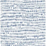 A-Street Prints Runes Blue Brushstrokes Wallpaper - SKU 2764-24357