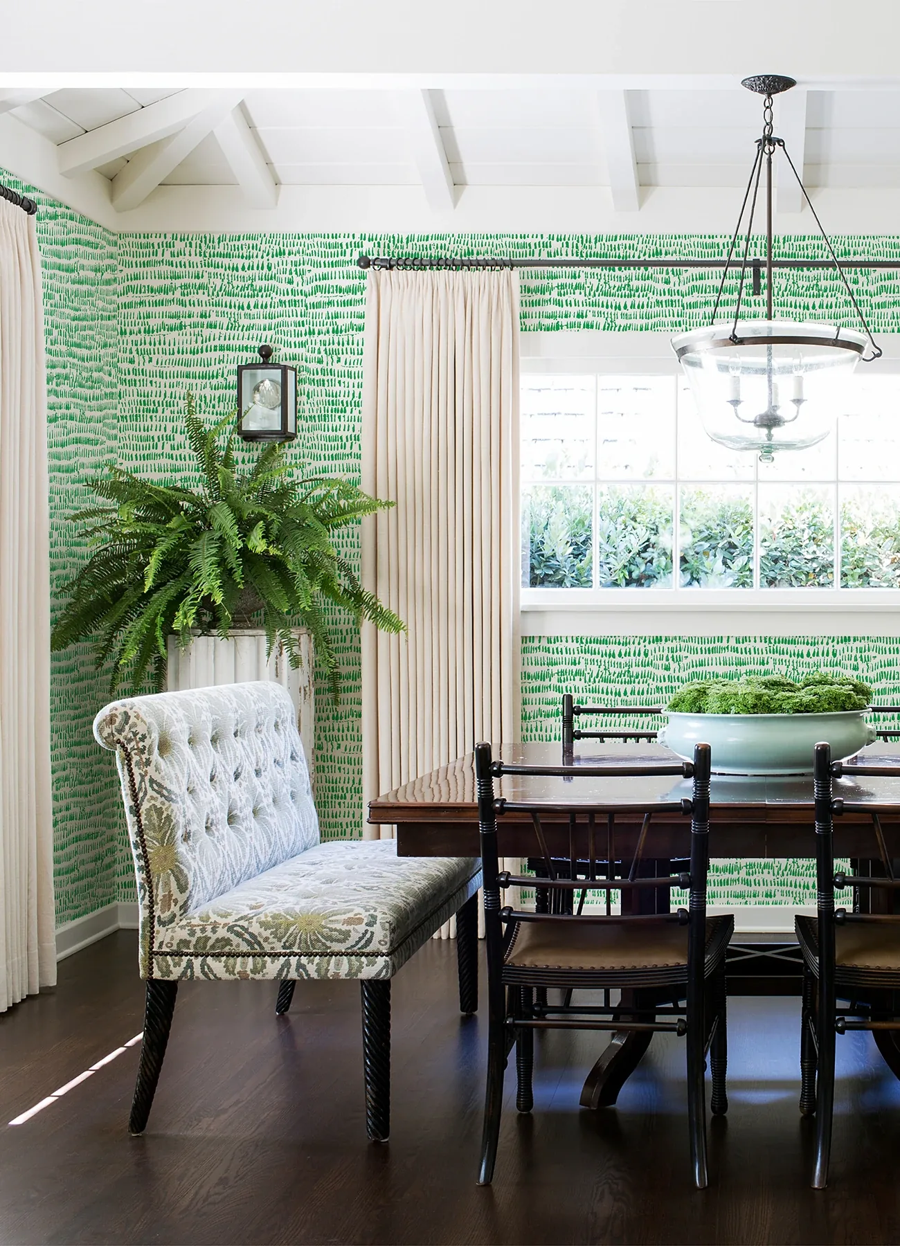 A-Street Prints Runes Green Brushstrokes Wallpaper - SKU 4081-26358