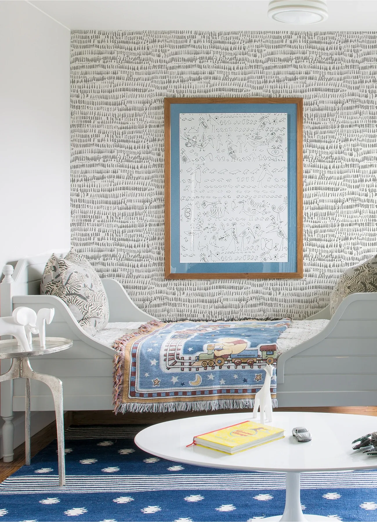 A-Street Prints Runes Grey Brushstrokes Wallpaper - SKU 4081-24355