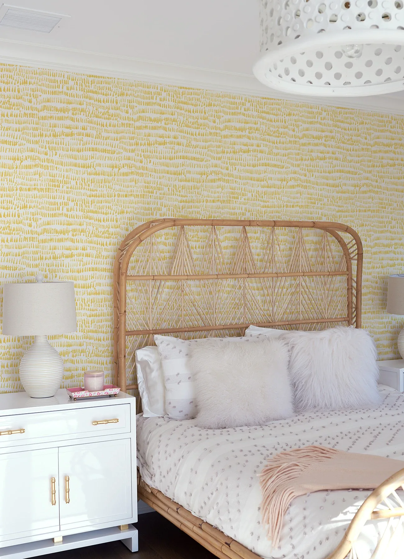 A-Street Prints Runes Yellow Brushstrokes Wallpaper - SKU 4081-26360