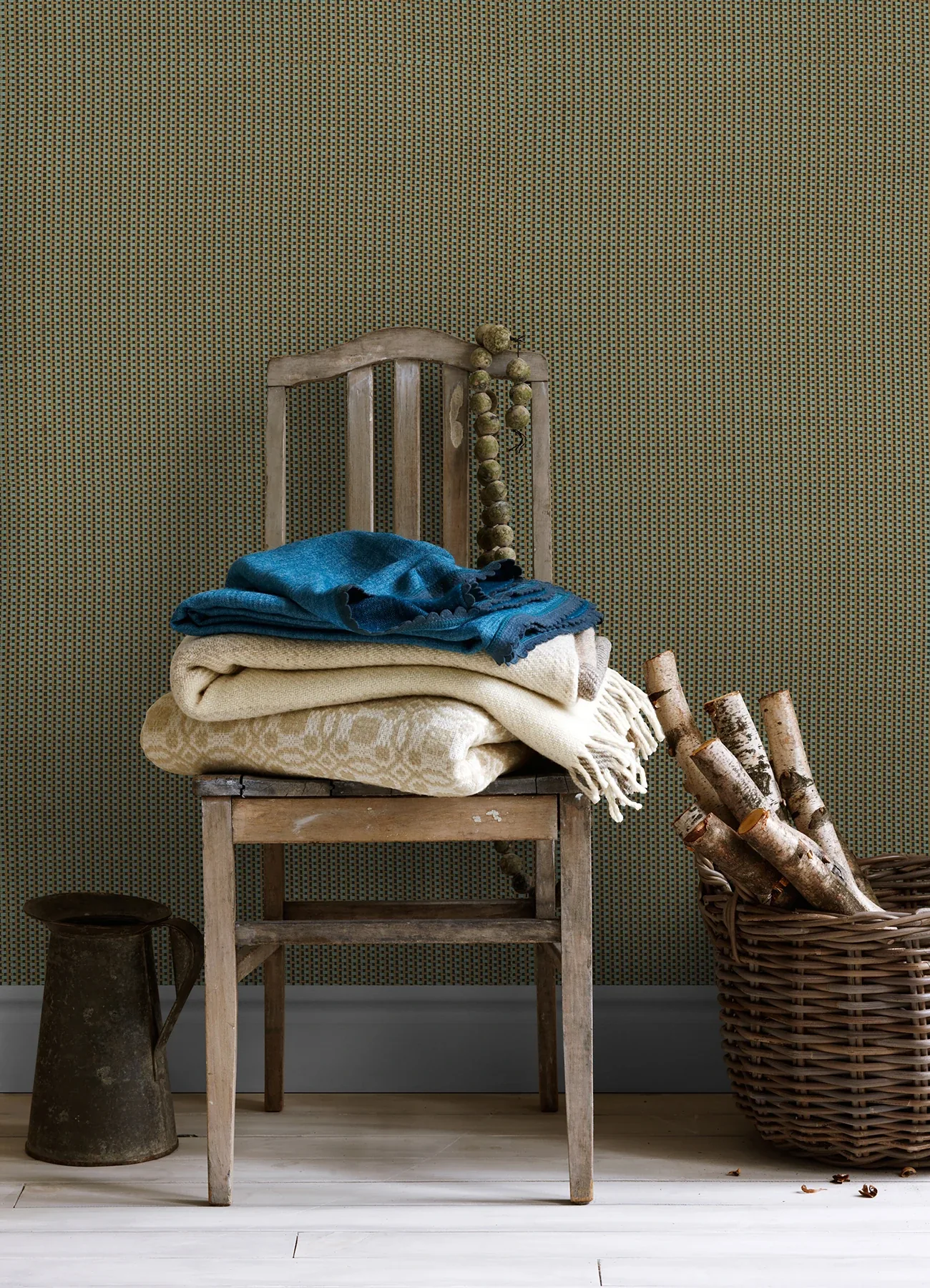 A-Street Prints Ruolan Aqua Woven Wallpaper | Wallpaper Twins A-Street Prints Ruolan Aqua Woven Wallpaper - SKU 2923-88065