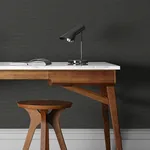 A-Street Prints Rushmore Black Faux Grasscloth Wallpaper | Wallpaper Twins A-Street Prints Rushmore Black Faux Grasscloth Wallpaper - SKU 2988-70310