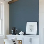 A-Street Prints Rushmore Blue Faux Grasscloth Wallpaper | Wallpaper Twins A-Street Prints Rushmore Blue Faux Grasscloth Wallpaper - SKU 2988-70312