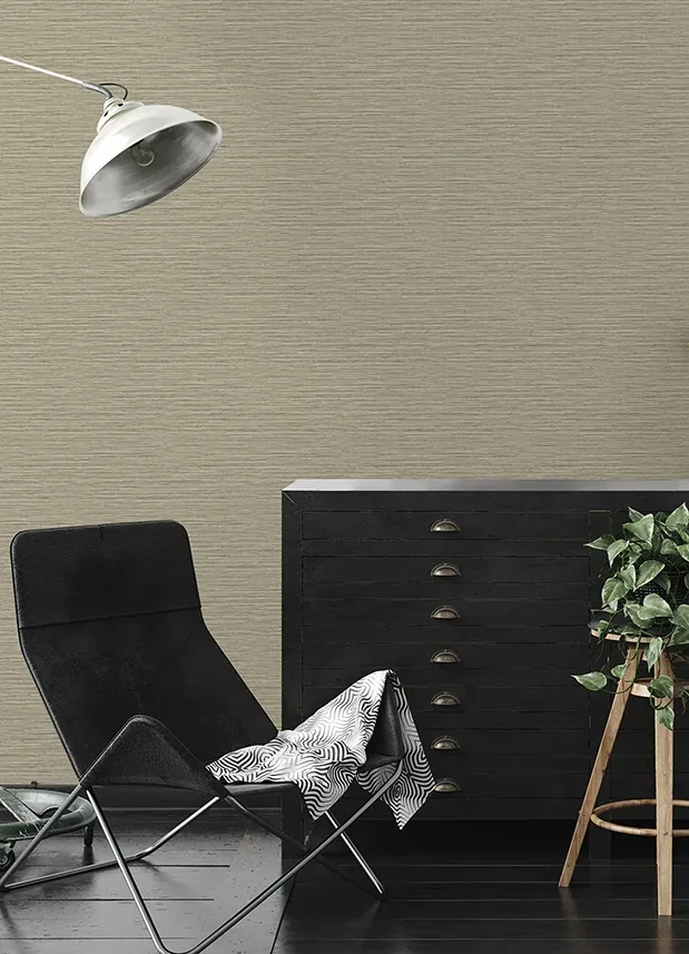 A-Street Prints Rushmore Light Brown Faux Grasscloth Wallpaper - SKU 2988-70306