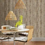 A-Street Prints Rust Corrugated Metal Wallpaper - SKU 2701-22334