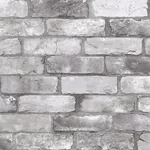 A-Street Prints Rustin Grey Reclaimed Bricks Wallpaper | Wallpaper Twins A-Street Prints Rustin Grey Reclaimed Bricks Wallpaper - SKU 2922-25386