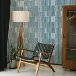 A-Street Prints Sabah Teal Stripe Wallpaper | Wallpaper Twins A-Street Prints Sabah Teal Stripe Wallpaper - SKU 4014-26414