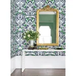 A-Street Prints Sadie Green Parisian Damask Wallpaper | Wallpaper Twins A-Street Prints Sadie Green Parisian Damask Wallpaper - SKU 2973-90887