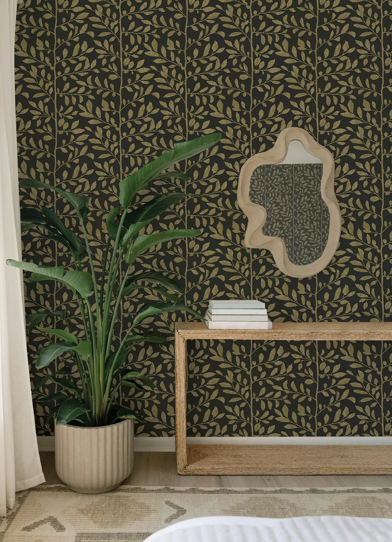 A-Street Prints Sagecrest Black Sapling Wallpaper | Wallpaper Twins A-Street Prints Sagecrest Black Sapling Wallpaper - SKU 4177-83306