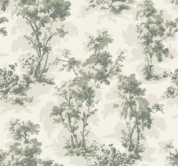 A-Street Prints Sainsbury Sage Forest Wallpaper - SKU 4173-82104