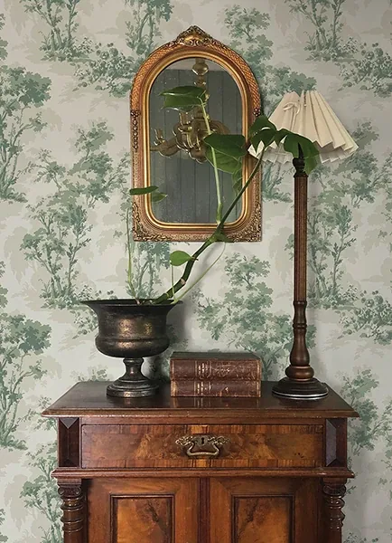 A-Street Prints Sainsbury Sage Forest Wallpaper | Wallpaper Twins A-Street Prints Sainsbury Sage Forest Wallpaper - SKU 4173-82104