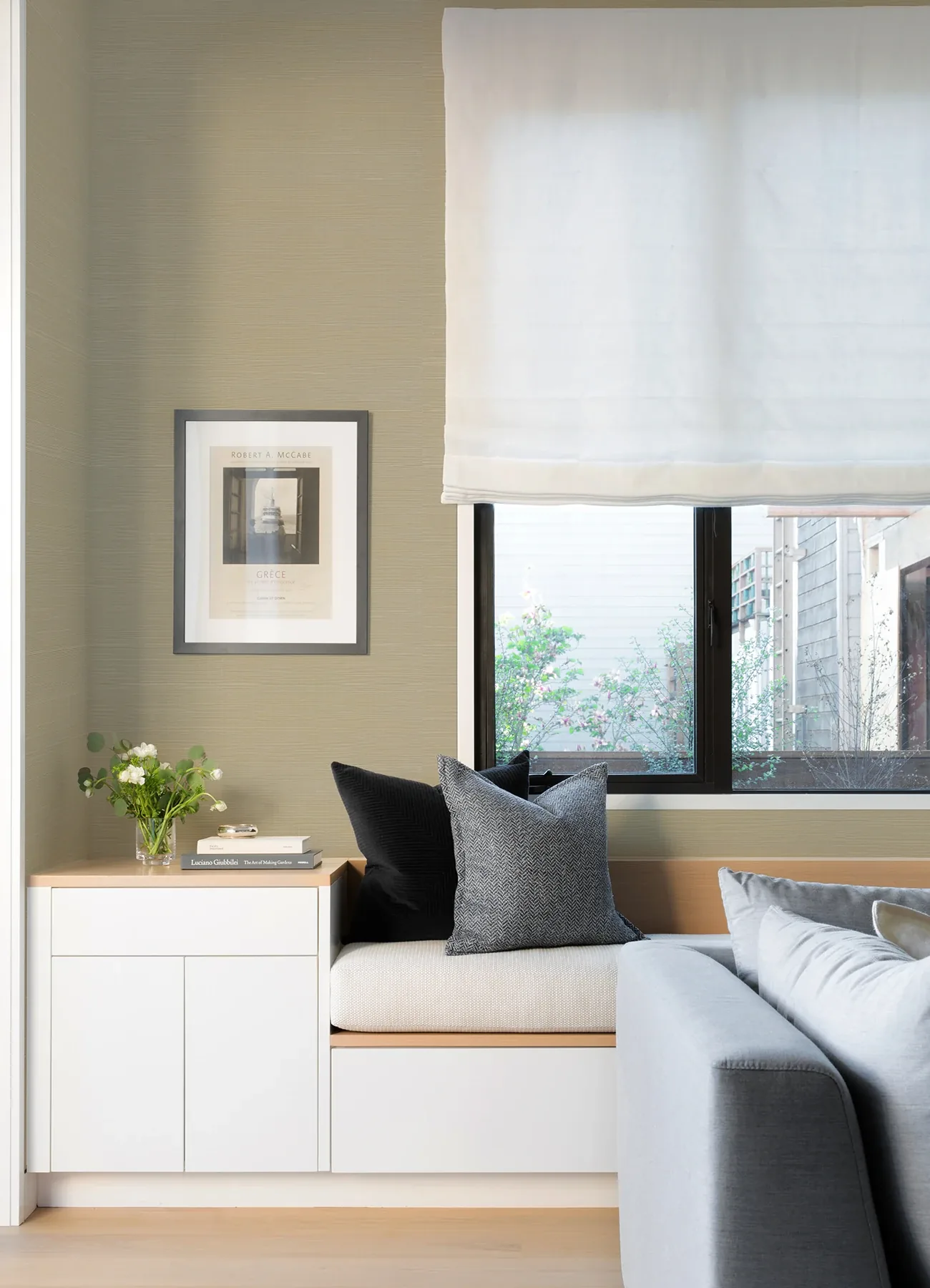 A-Street Prints Sakiya Neutral Grasscloth Wallpaper | Wallpaper Twins A-Street Prints Sakiya Neutral Grasscloth Wallpaper - SKU 2923-86136