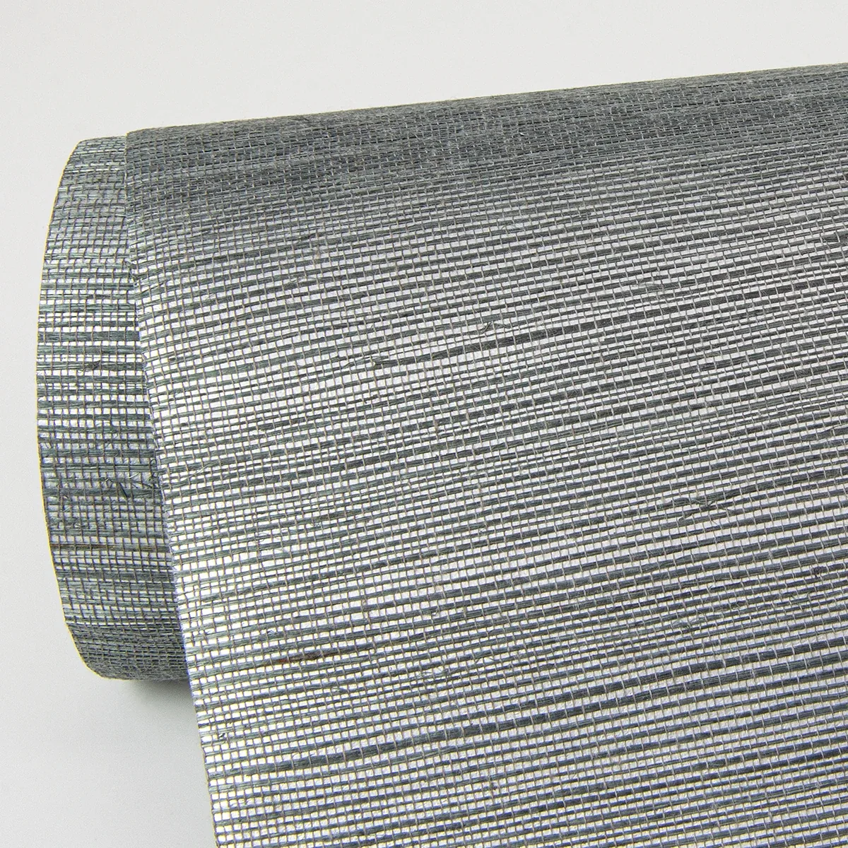 A-Street Prints Sakiya Slate Sisal Grasscloth Wallpaper - SKU 2972-86138