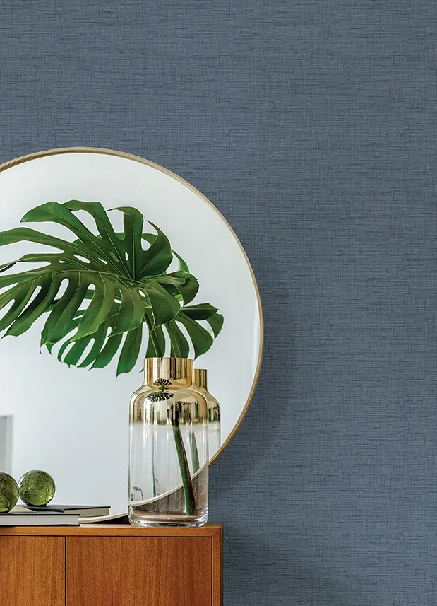 A-Street Prints Salamander Blue Woven Wallpaper | Wallpaper Twins A-Street Prints Salamander Blue Woven Wallpaper - SKU 2988-71002