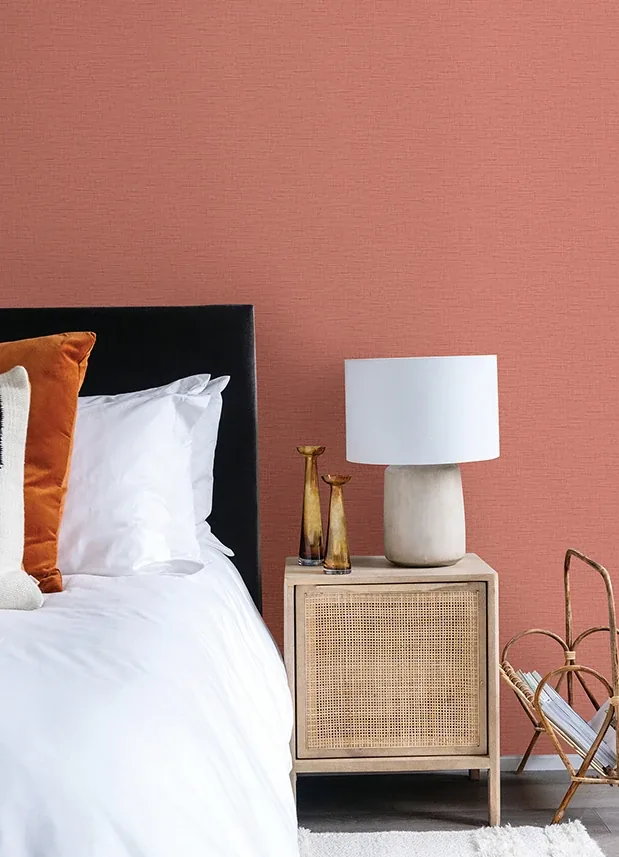 A-Street Prints Salamander Red Woven Wallpaper | Wallpaper Twins A-Street Prints Salamander Red Woven Wallpaper - SKU 2988-71001