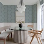 A-Street Prints Salma Denim Medallion Wallpaper | Wallpaper Twins A-Street Prints Salma Denim Medallion Wallpaper - SKU 4141-27123
