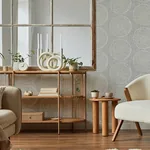 A-Street Prints Salma Grey Medallion Wallpaper | Wallpaper Twins A-Street Prints Salma Grey Medallion Wallpaper - SKU 4141-27121