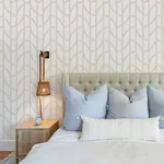 A-Street Prints Salvo Gold Curved Contours Wallpaper - SKU 4172-82008