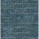 A-Street Prints Samos Blue Texture Wallpaper - SKU 2975-26253