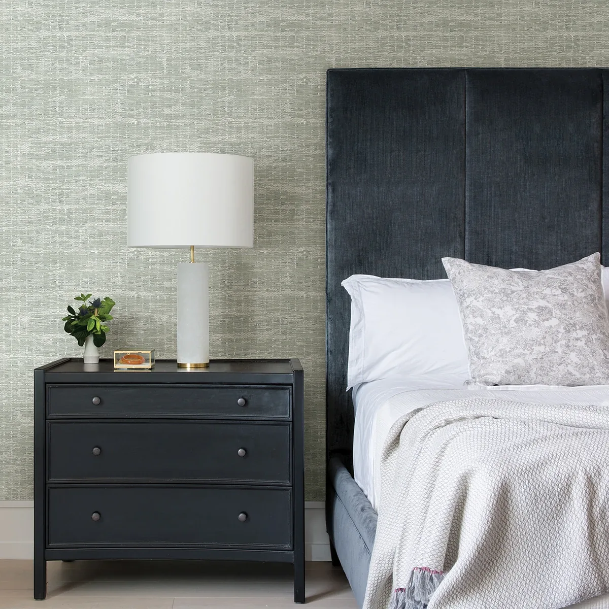 A-Street Prints Samos Sage Sage Texture Wallpaper - SKU 2975-26256