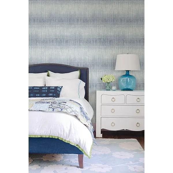A-Street Prints Sanctuary Blueberry Texture Stripe Wallpaper | Wallpaper Twins A-Street Prints Sanctuary Blueberry Texture Stripe Wallpaper - SKU 2656-004045