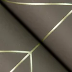 A-Street Prints Sander Chocolate Geometric Wallpaper - SKU 4066-26549