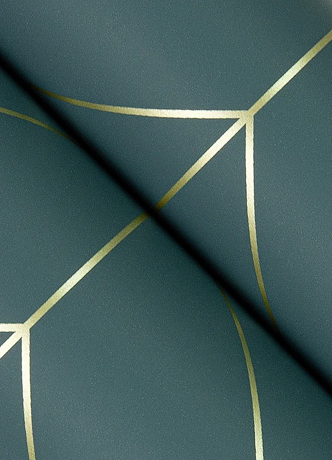 A-Street Prints Sander Slate Geometric Wallpaper - SKU 4066-26546
