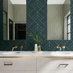 A-Street Prints Sander Slate Geometric Wallpaper - SKU 4066-26546